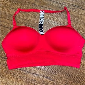 Pink! Wireless sports bra